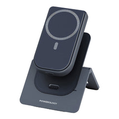 A Photo Of Powerology MagSafe Combo 10000mAh Power Bank - 15W Wireless Charging & 20W USB-C