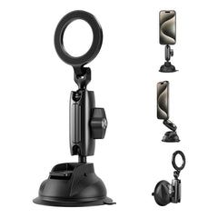 A Photo Of TELESIN Magnetic Suction Car Phone Mount – Stable Car Filming & Navigation