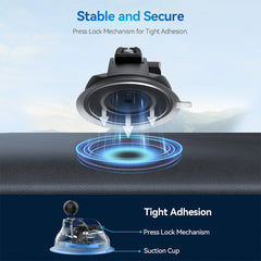 A Photo Of TELESIN Magnetic Suction Car Phone Mount – Stable Car Filming & Navigation