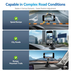A Photo Of TELESIN Magnetic Suction Car Phone Mount – Stable Car Filming & Navigation