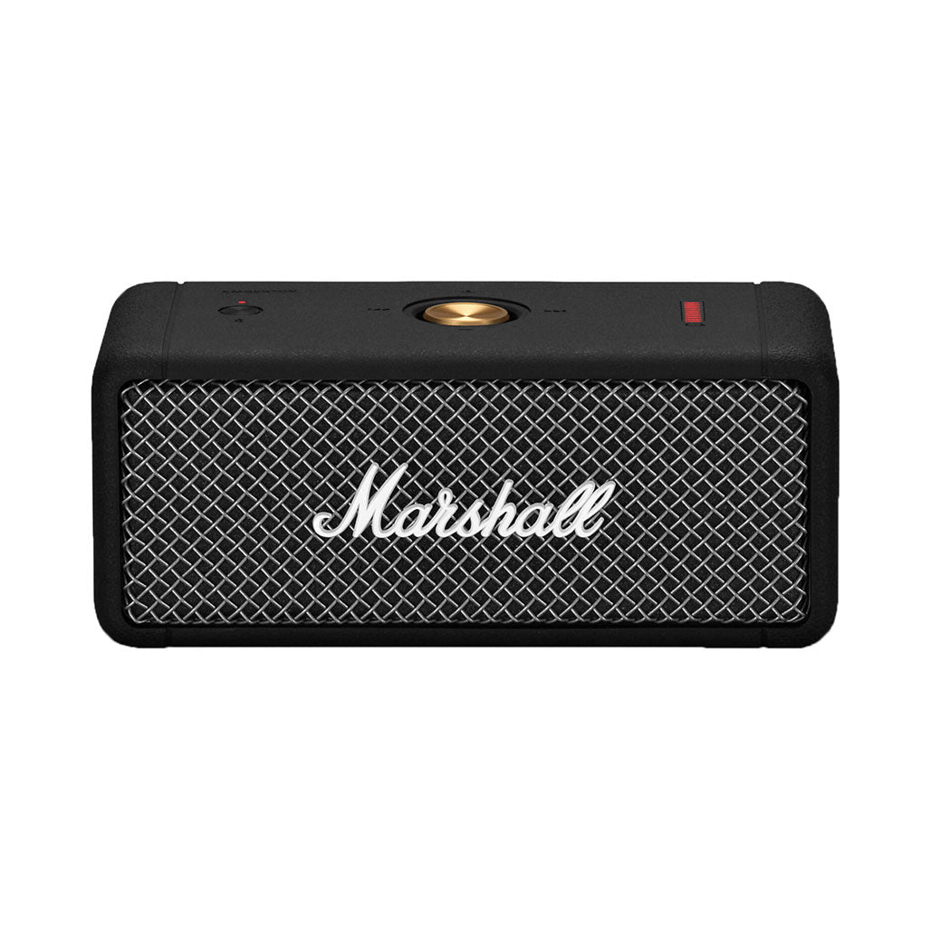 A Photo Of Marshall Emberton Portable Waterproof Wireless Speaker - 20W, IPX7, Bluetooth 5.0, Classic Marshall Design