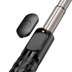 A Photo Of Mcdodo SS-1781 Wireless Selfie Stick with Single Lamp ZM Series - Black