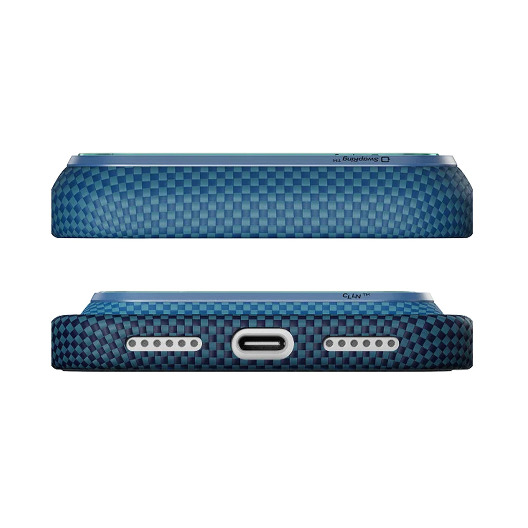 A Photo Of Pitaka Edge Case for iPhone 18 Pro / iPhone 18 Pro Max – Ultra-Thin Aramid Fiber MagSafe Case
