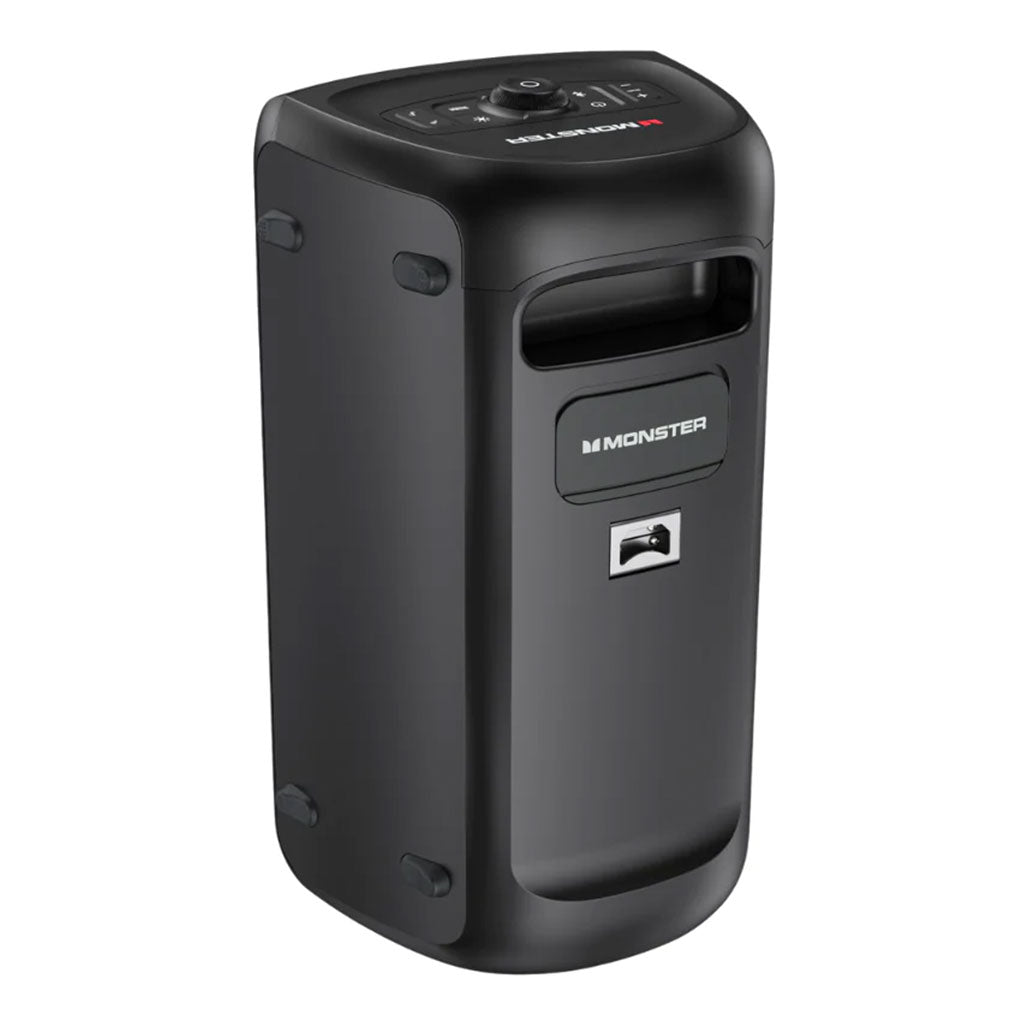 A Photo Of Monster Cycle Bluetooth Party Speaker - 80W, IPX5 Waterproof, RGB Lighting, TWS Stereo | MS22138
