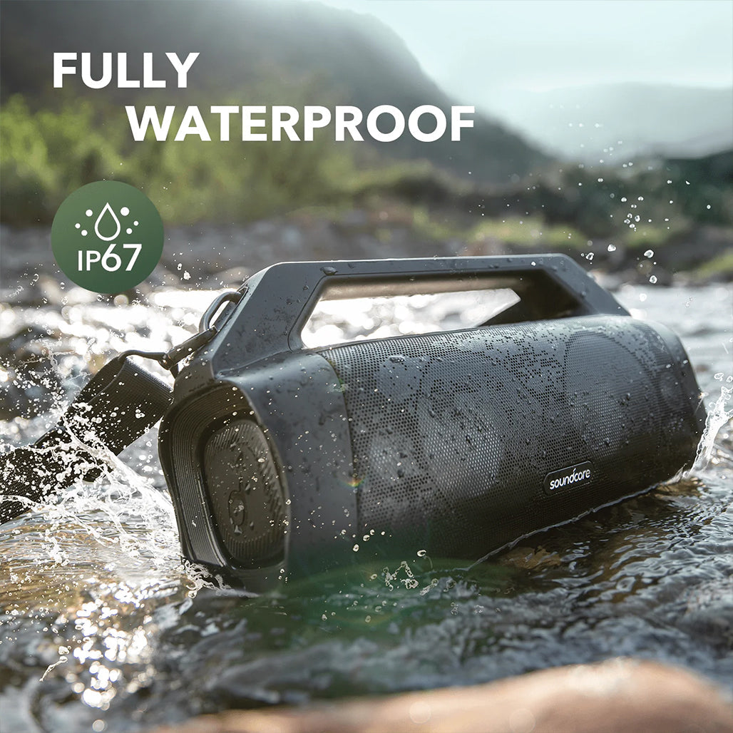 A Photo Of Anker Soundcore Motion Boom Plus | Powerful Outdoor Bluetooth Speaker