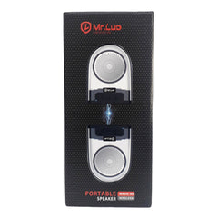 A Photo Of Mr.Lud Wave-98 Bluetooth Portable Speaker - Dual 6W Wireless Speakers with TWS Connectivity