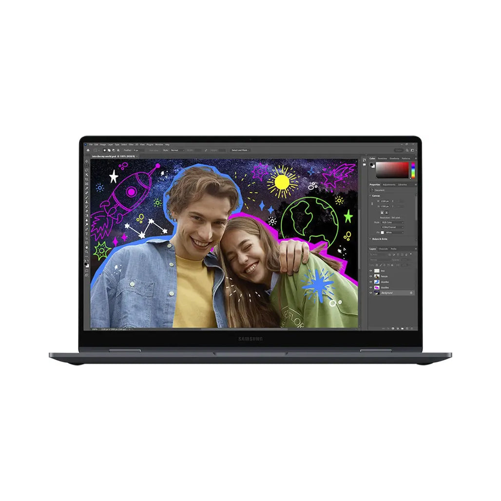 A Photo Of Samsung Galaxy Book4  360 - NP750QGK-KG3US - 15.6