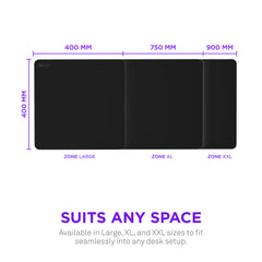 A Photo Of NZXT Zone Large / XL Cloth Gaming Mousepad