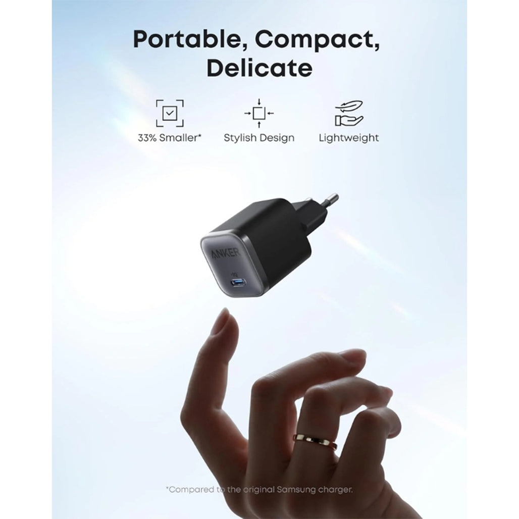A Photo Of Anker Compact USB-C Fast Charger Nano Charger 45W