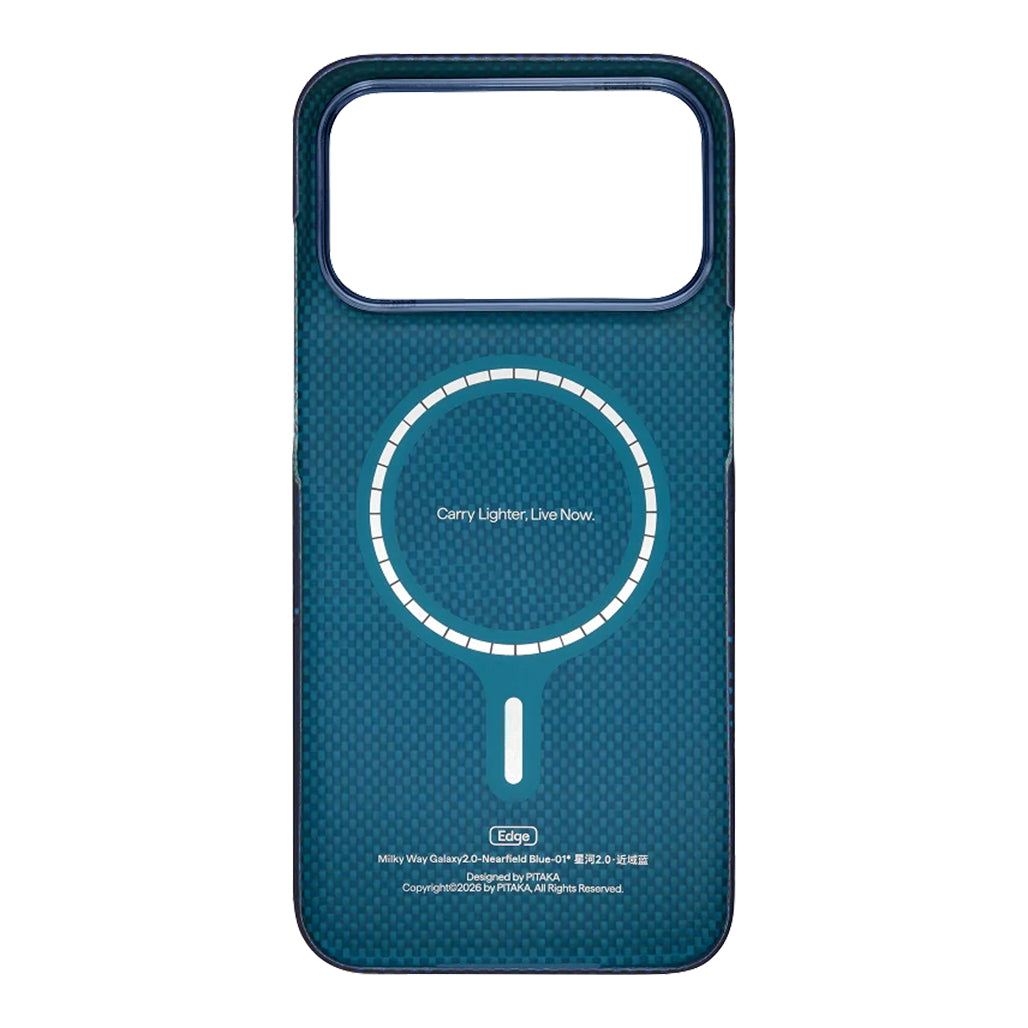 A Photo Of Pitaka Edge Case for iPhone 18 Pro / iPhone 18 Pro Max – Ultra-Thin Aramid Fiber MagSafe Case