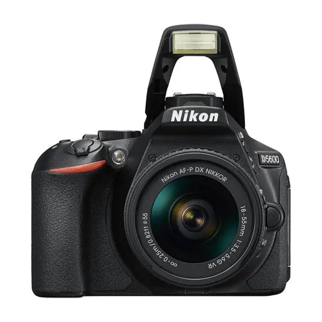 A Photo Of Nikon D5600 DSLR Camera with 18-55mm Lens – 24.2MP, Full HD Video, Wi-Fi, and Touchscreen LCD