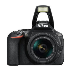 A Photo Of Nikon D5600 DSLR Camera with 18-55mm Lens – 24.2MP, Full HD Video, Wi-Fi, and Touchscreen LCD