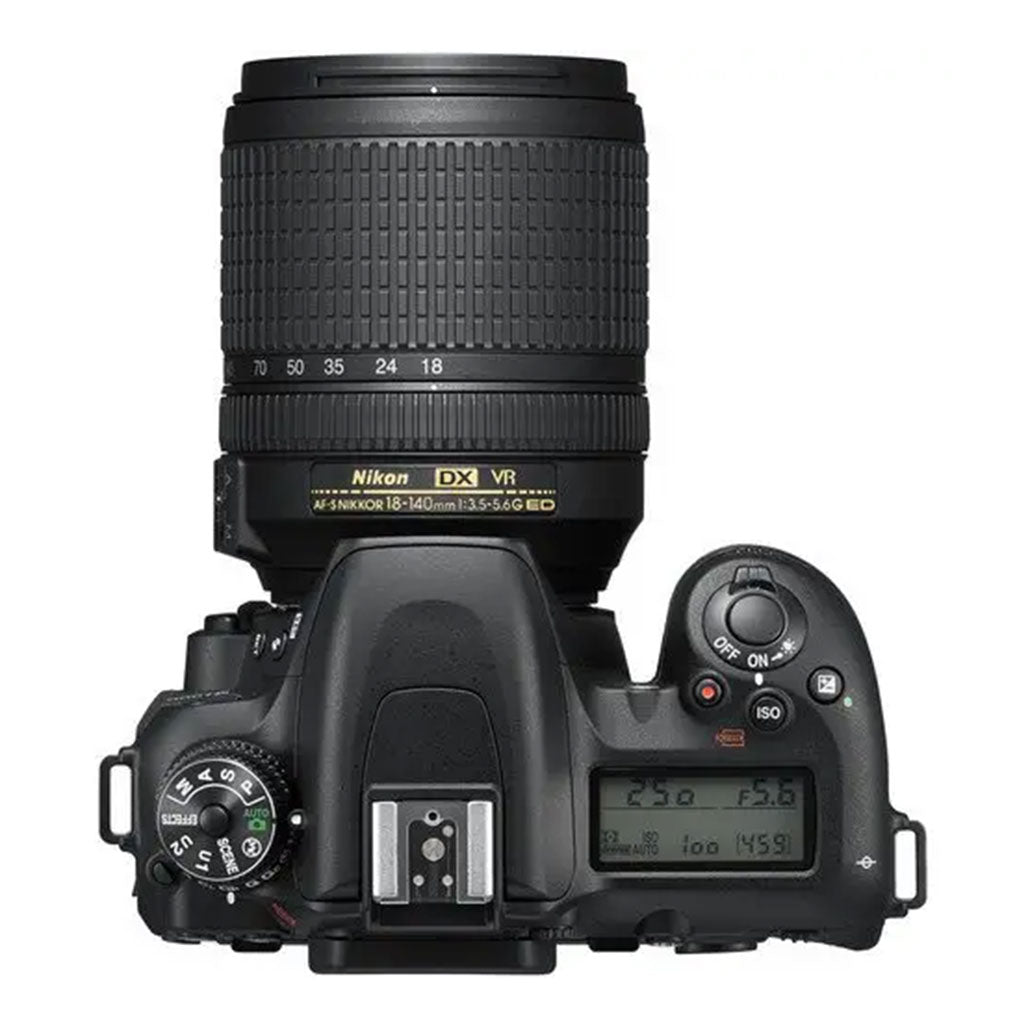 A Photo Of Nikon D7500 DSLR Camera with 18-140mm Lens Deluxe Kit - 20.9MP, 4K Video Recording