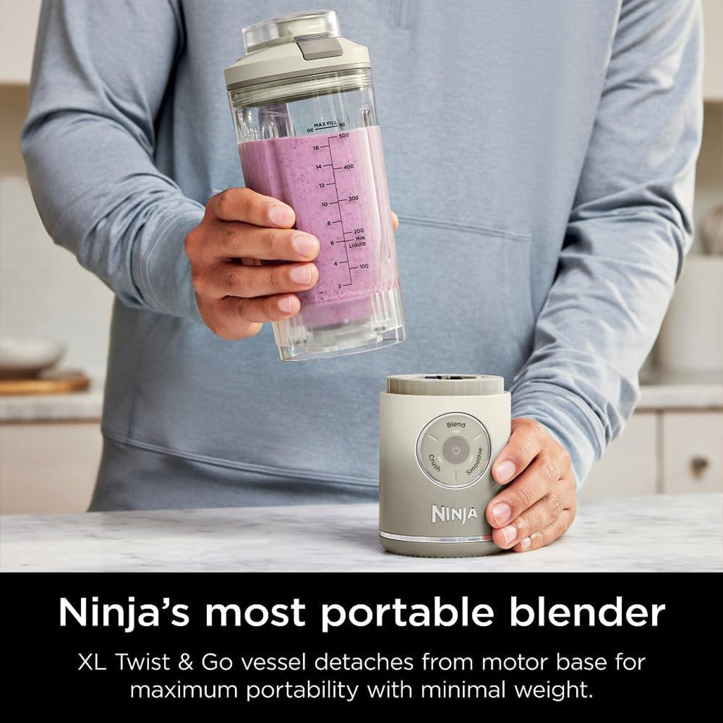 A Photo Of Ninja Blast Max BC251 Cordless Blender – Powerful Portable 650ml Smoothie Maker with Ice Crushing Power