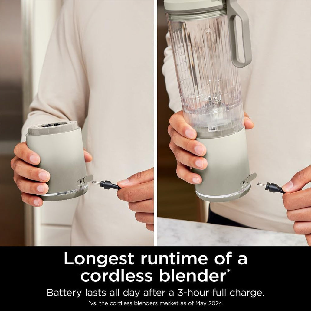 A Photo Of Ninja Blast Max BC251 Cordless Blender – Powerful Portable 650ml Smoothie Maker with Ice Crushing Power