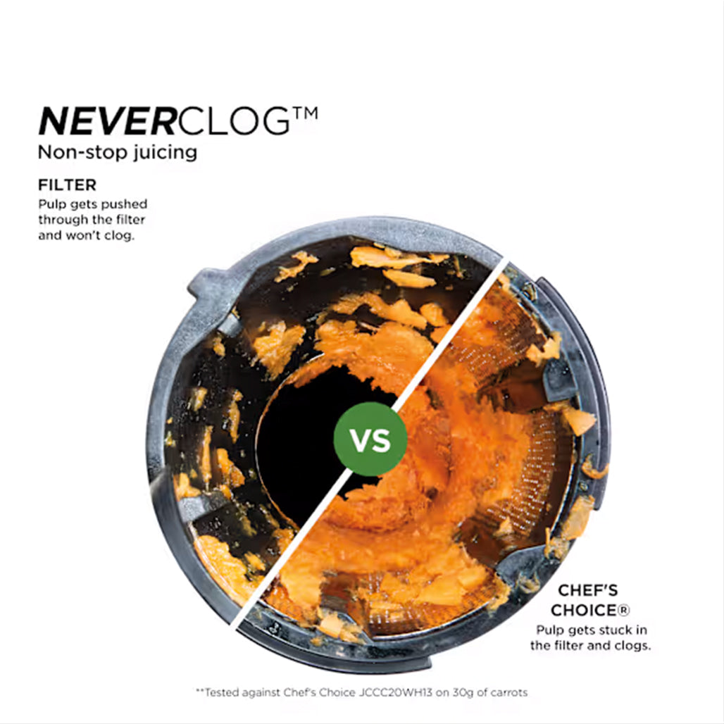 A Photo Of Ninja NEVERCLOG™ Cold Press Juicer