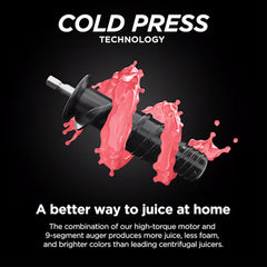 A Photo Of Ninja NEVERCLOG™ Cold Press Juicer