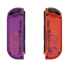 A Photo Of Nintendo Switch™ OLED Model – Pokémon™ Scarlet & Violet Edition with Legendary Pokémon Art and OLED Screen