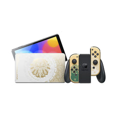 A Photo Of Nintendo Switch OLED Model – The Legend of Zelda: Tears of the Kingdom Edition