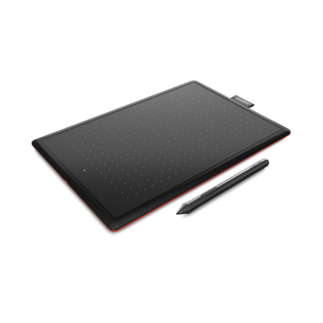 A Photo Of One by Wacom Medium Creative Pen Tablet | Black and Red - Digital Drawing & Graphic Design Tool