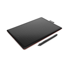 A Photo Of One by Wacom Medium Creative Pen Tablet | Black and Red - Digital Drawing & Graphic Design Tool