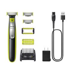 A Photo Of Philips OneBlade Face + Body – Trim, Edge & Shave Any Length of Hair with Precision