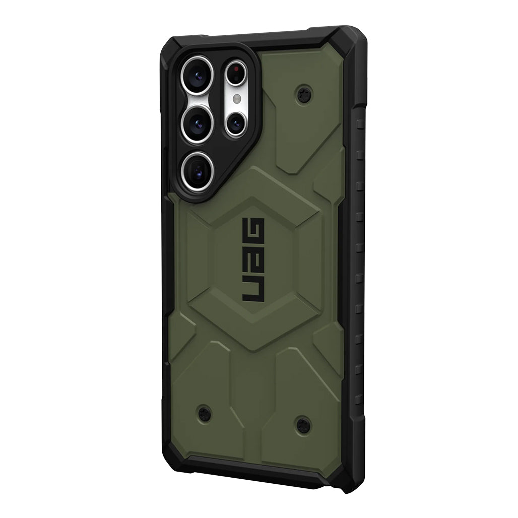 A Photo Of UAG Pathfinder Case for Samsung S23 Ultra - Olive Drab