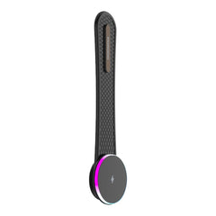 A Photo Of Porodo 15W Magnetic Wireless Car Mount with Dual Port Fast Charger & 1M USB-C Cable – Black