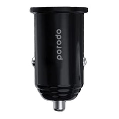 A Photo Of Porodo 3-in-1 Magnetic Car Charger Mount 15W with 20W PD Fast Car Charger, Air Vent Mount & LED Indicator