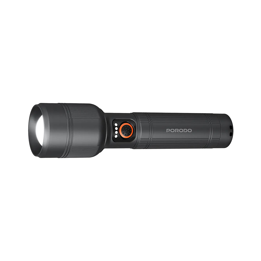 A Photo Of Porodo Lifestyle Lumalite 1200 Rechargeable Flashlight