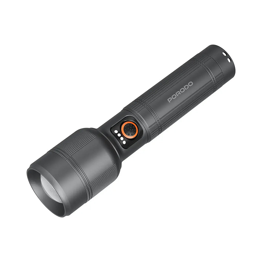 A Photo Of Porodo Lifestyle Lumalite 2500 Rechargeable Flashlight