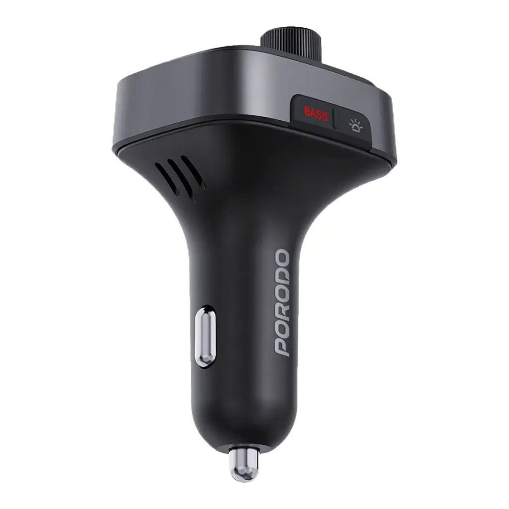 A Photo Of Porodo Smart Car Charger FM Transmitter