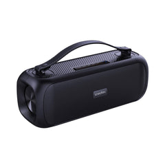 A Photo Of Soundtec by Porodo Soul Bluetooth Speaker with 30W Power, IPX5 Water Resistance, and 3000mAh Battery - Black