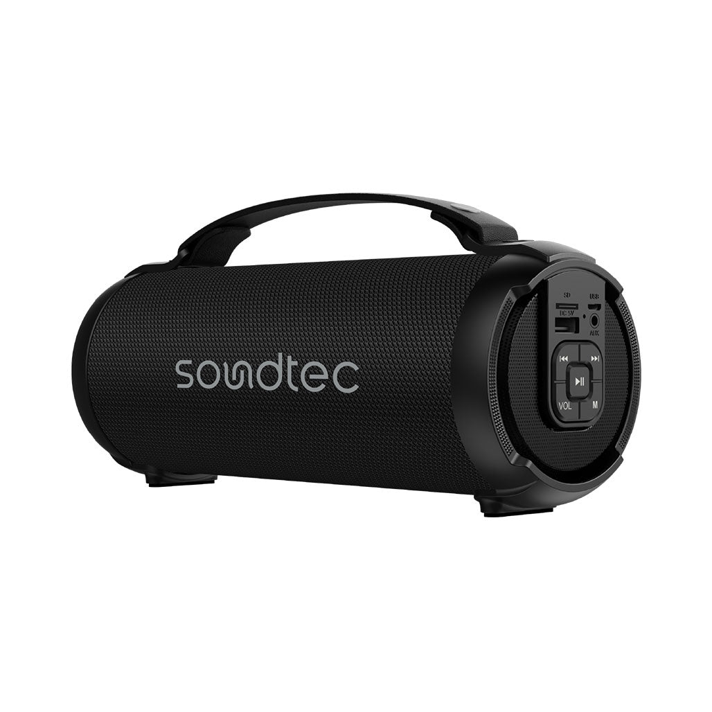 A Photo Of Soundtec by Porodo Trip Bluetooth Speaker with IPX5 Water Resistance, 9W Power, and 1500mAh Battery
