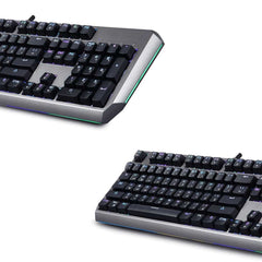 A Photo Of Porodo PDX219 - Gaming Wired Full Keyboard with Gateron Red Switch