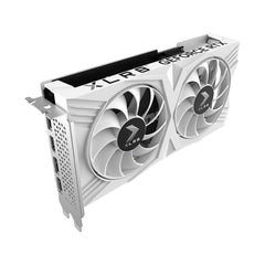 A Photo Of PNY GeForce RTX 4060 8GB OC XLR8 VERTO DF White Edition