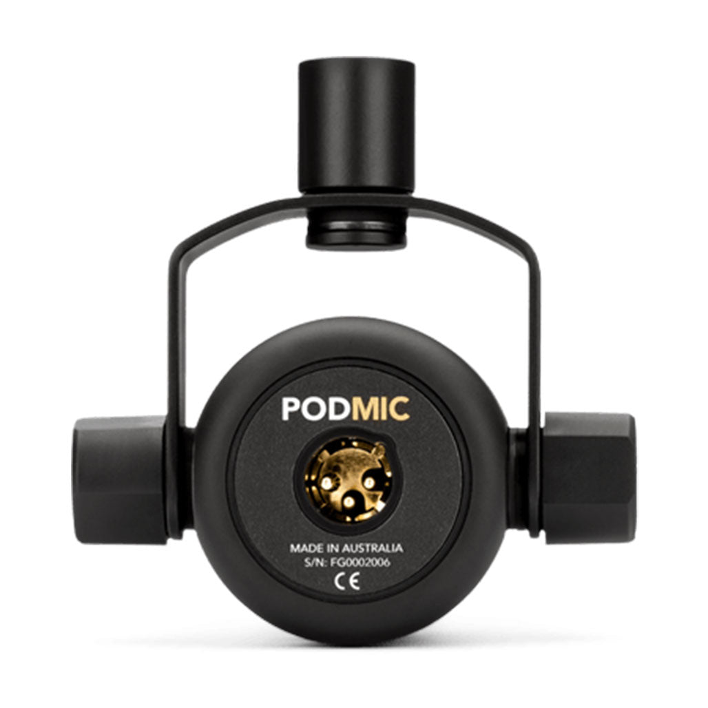 A Photo Of Rode PodMic - Dynamic Broadcast Microphone for Podcasting and Livestreaming