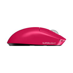 A Photo Of Logitech PRO X SUPERLIGHT 2 LIGHTSPEED Wireless Gaming Mouse - Black - HERO 2 Sensor, 60g, Hybrid Lightforce Switches - 910-006630