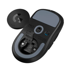 A Photo Of Logitech PRO X SUPERLIGHT 2 LIGHTSPEED Wireless Gaming Mouse - Black - HERO 2 Sensor, 60g, Hybrid Lightforce Switches - 910-006630