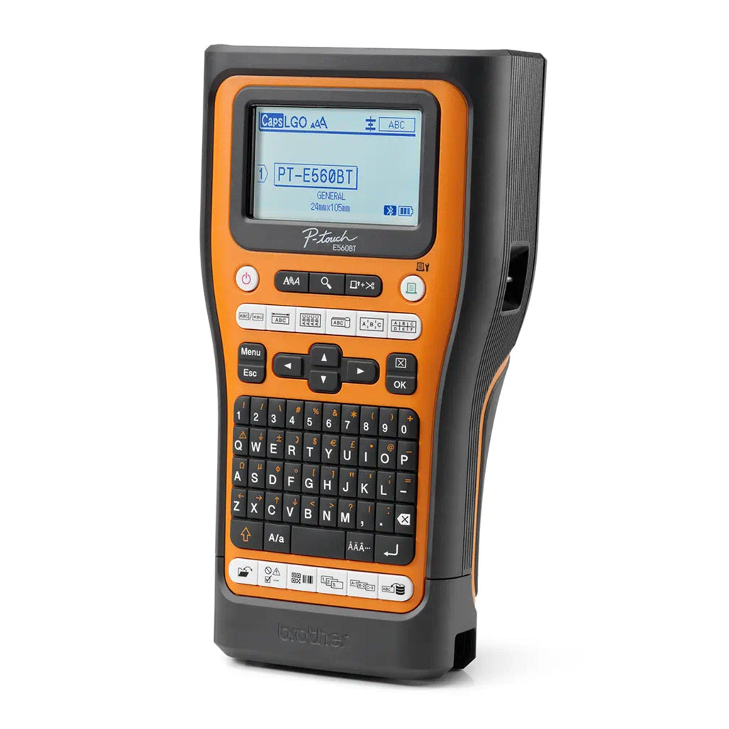 A Photo Of Brother PT-E560BTVP - Professional Handheld Label Printer