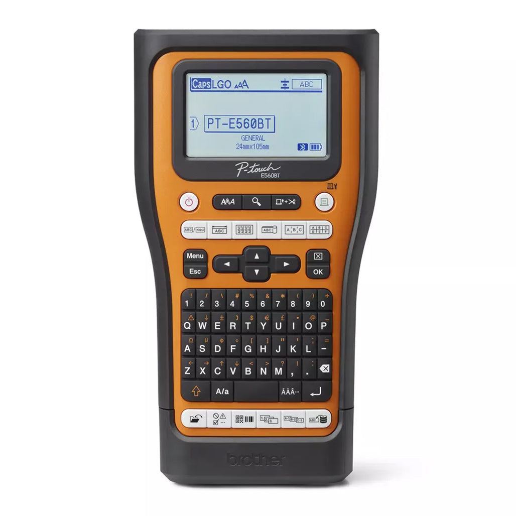 A Photo Of Brother PT-E560BTVP - Professional Handheld Label Printer
