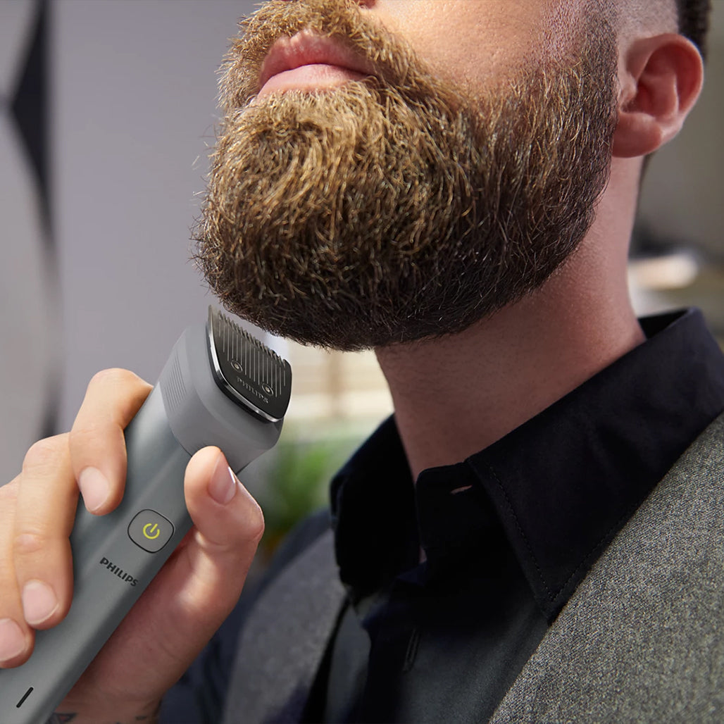 A Photo Of Philips All-in-One Trimmer Series 5000 MG5930/15 | 11-in-1 Grooming Kit for Face, Hair & Body