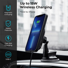 A Photo Of Pitaka MagEZ Car Mount Pro With Suction