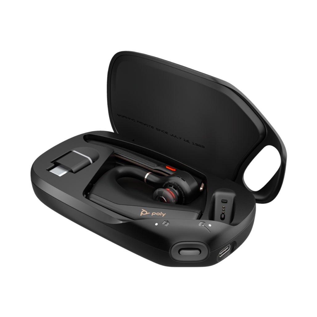 A Photo Of Poly Voyager Legend 50 UC Bluetooth Headset with NoiseBlockAI