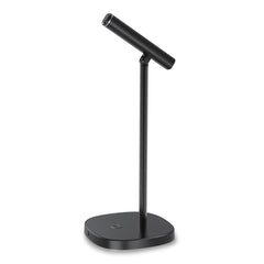 A Photo Of Porodo Desktop Tiltable USB Microphone with USB-C Data Cable - Black
