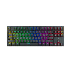 A Photo Of Porodo Gaming 3 in 1 TKL Wireless Mechanical Keyboard Gateron - Red Switch