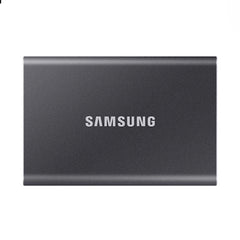A Photo Of Samsung Portable SSD T7 - USB 3.2 Gen 2 - Gray