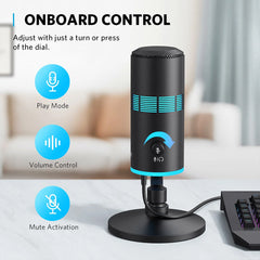A Photo Of Anker PowerCast M300 USB Condenser Microphone