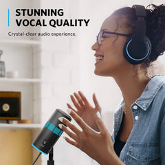 A Photo Of Anker PowerCast M300 USB Condenser Microphone