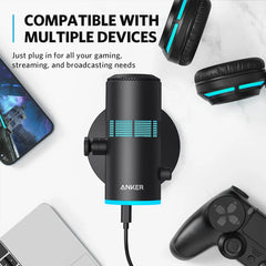 A Photo Of Anker PowerCast M300 USB Condenser Microphone